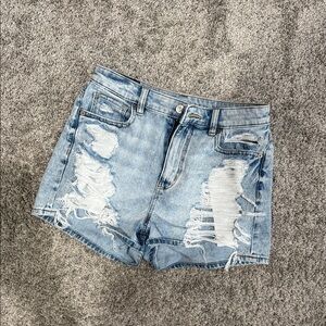 American Eagle Distressed Denim Women Shorts size 2
